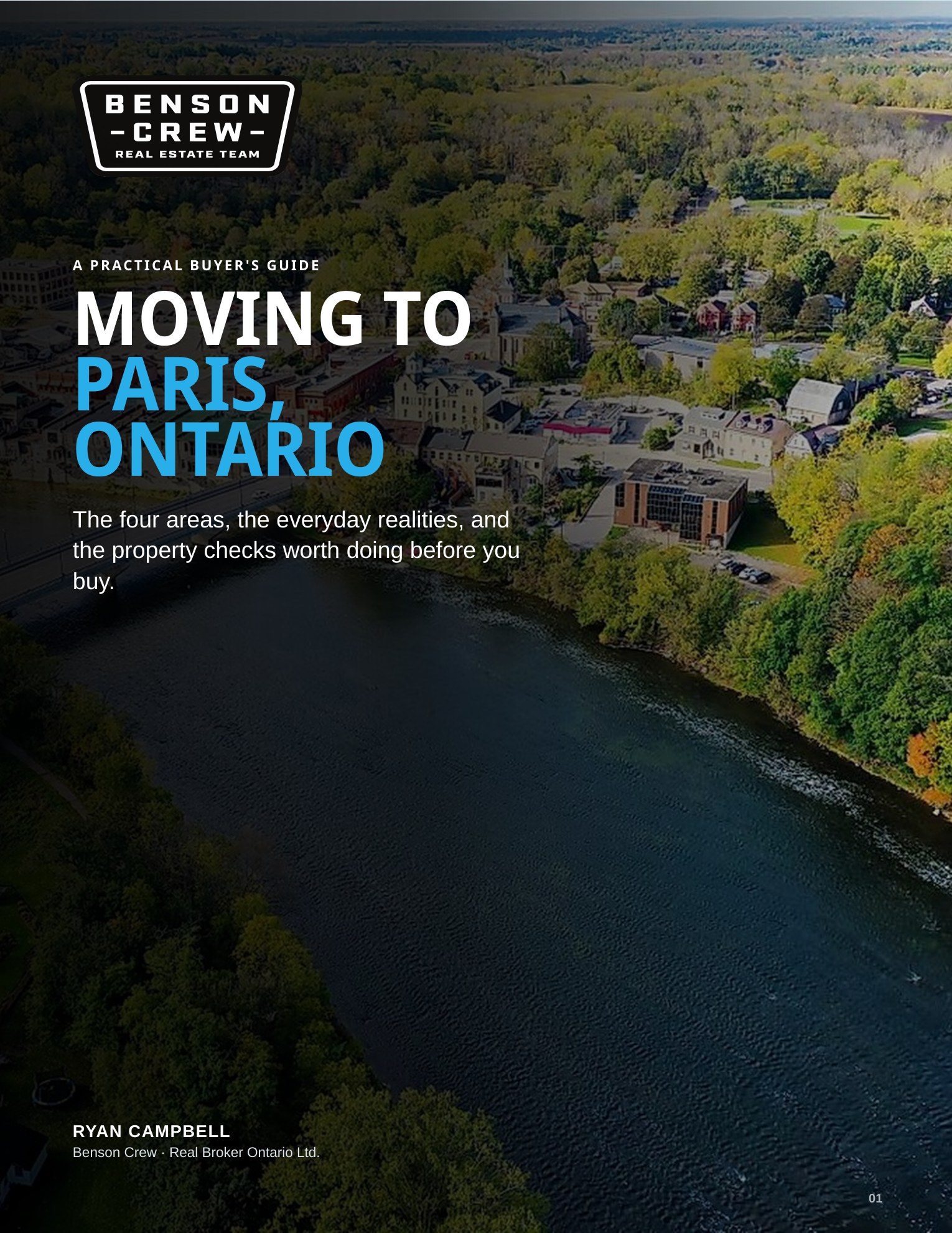 Cover of the Moving to Paris, Ontario practical buyer's guide